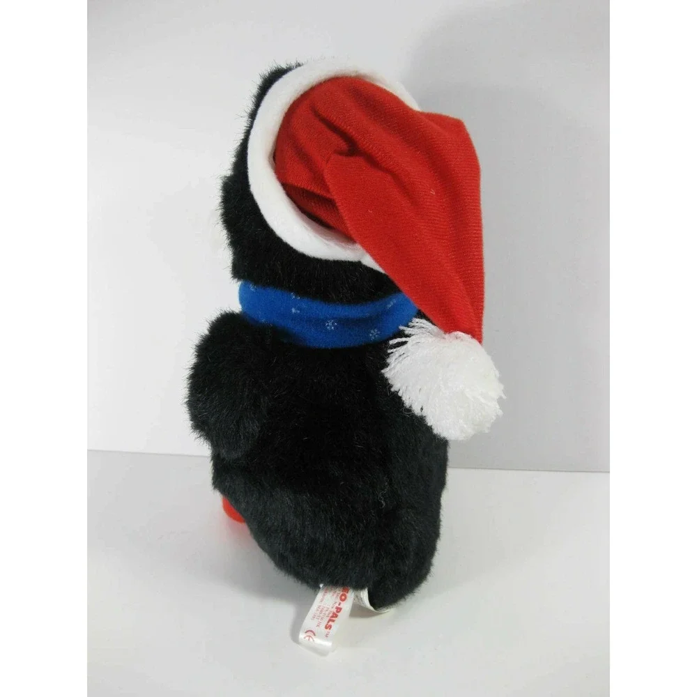 PENGUIN Geo-Pals Santa Hat Winter Scarf ‎ Stuffed 9